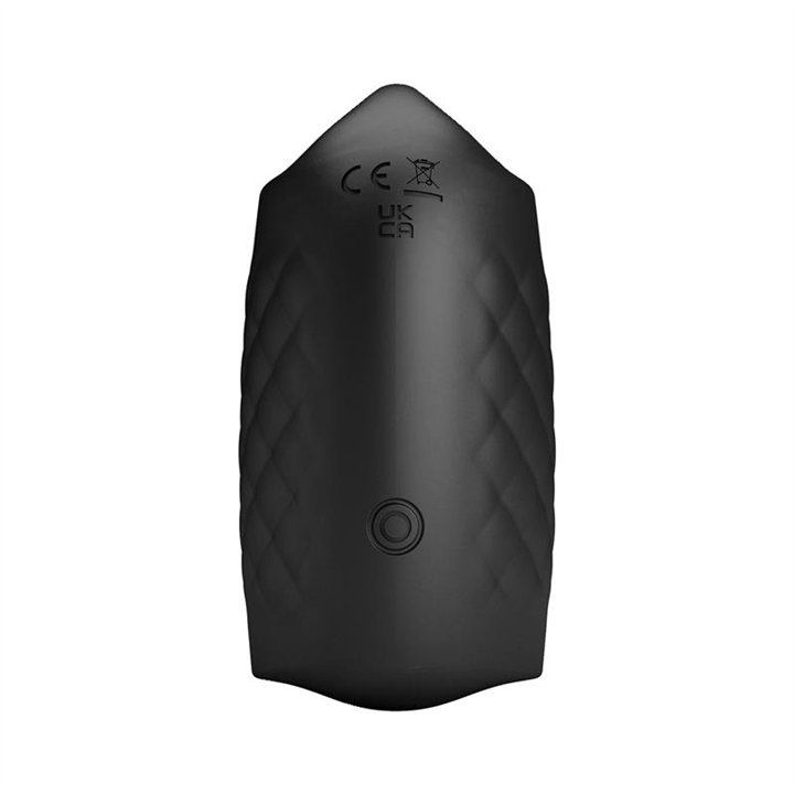 Black Glans Trainer Vibrating Male Masturbator - BM-00900T83Z - Teknashop Ltd