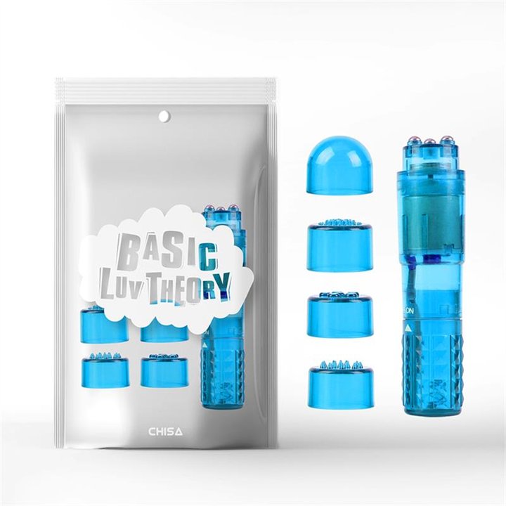 Mini Massager 3 Heads Blue - CN-140634159 - Teknashop Ltd