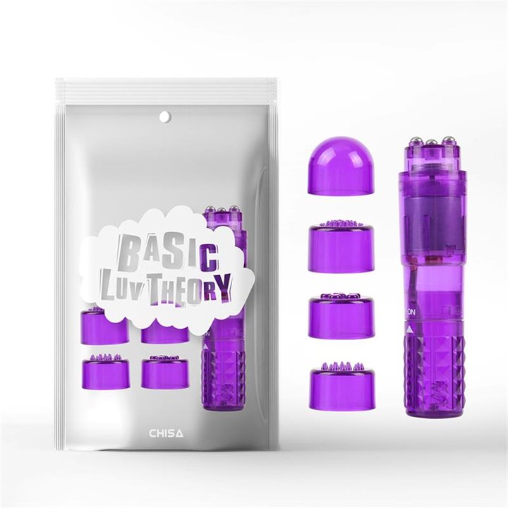 Mini Massager 3 Heads Purple - CN-141115401 - Teknashop Ltd
