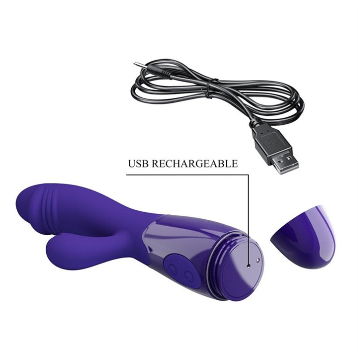 Snappy-Youth Rabbit Vibrator Dual Motor - BI-014173L - Teknashop Ltd