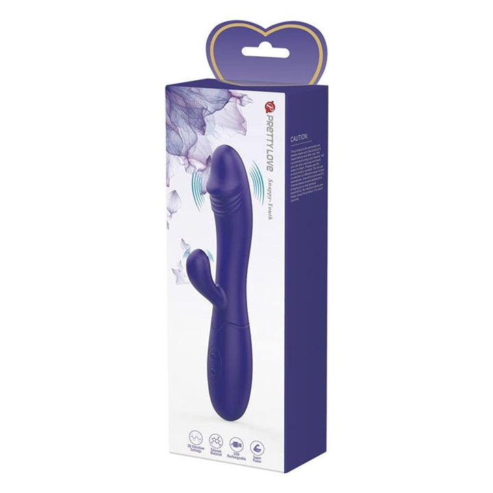 Snappy-Youth Rabbit Vibrator Dual Motor - BI-014173L - Teknashop Ltd