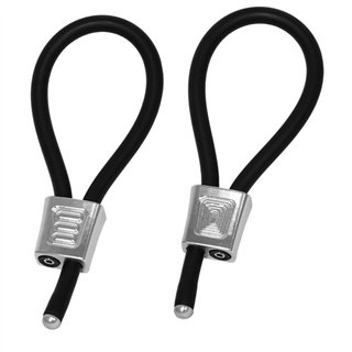 ElectraLoops Prestige Set of 2 Penis Rings Silver - EM3157 - Teknashop Ltd
