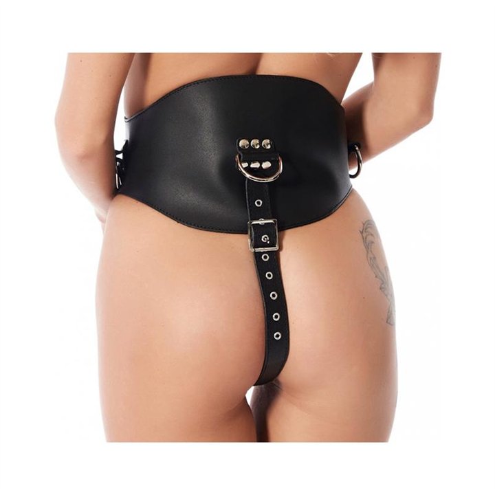Corset With Latex Dildo - R7645.1 - Teknashop Ltd