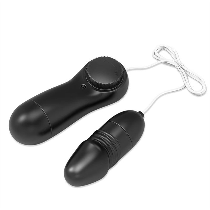Laary Multi-Speed Vibrating Egg with Remote Control Black - FL-414 - Teknashop Ltd