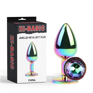 Jewelled Metal Butt Plug 2.7 - CN-191430170 - Teknashop Ltd
