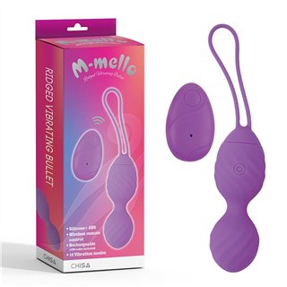 Vibrating Egg Remote Control Ridged USB Silicone 7.4 - CN-621593191 - Teknashop Ltd