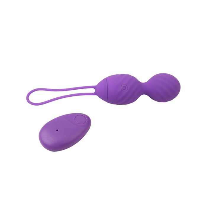 Vibrating Egg Remote Control Ridged USB Silicone 7.4 - CN-621593191 - Teknashop Ltd