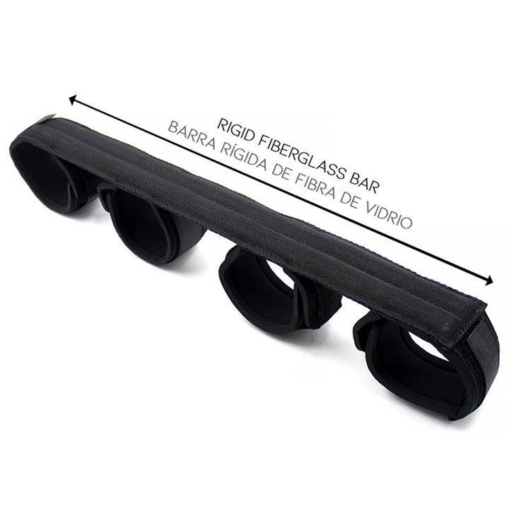 Spreader Bar with Rigid Bar and Soft Cuffs - 8436583799949 - Teknashop Ltd