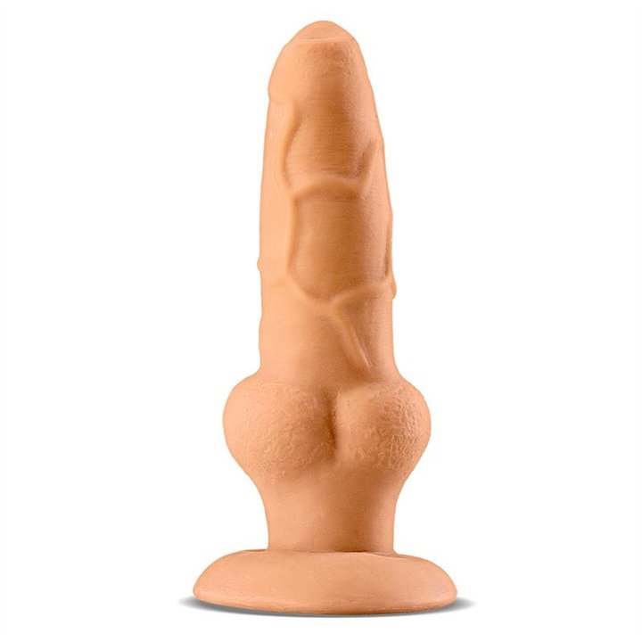 Gerd Realistic Dildo with Testicles 8.1 Flesh - MX-708 - Teknashop Ltd