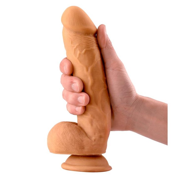 Creig Realistic Dildo with Testicles 8.5 Flesh - MX-707 - Teknashop Ltd