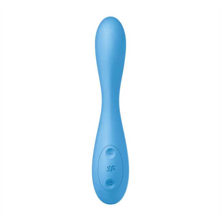 Vibe G-Spot Flex 4 with APP Satisfyer Connect Blue - 4061504038698 - Teknashop Ltd