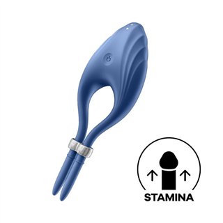 Vibrating Penis Ring Duelist Blue - 4061504018430 - Teknashop Ltd