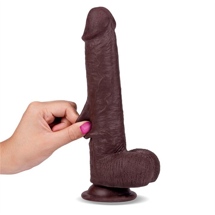Slidy Realistic Dildo Dual Layer Retractable and Adjustable 9 - LT-995 - Teknashop Ltd