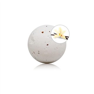 Vanilla Scented Bath Bomb with Rose Petals 150 gr - 8412345047817 - Teknashop Ltd