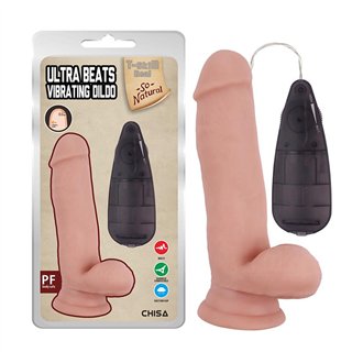 Realistic Vibrating Dildo Ultra Beats 6.8 - CN-101831147 - Teknashop Ltd