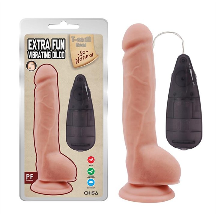 Realistic Vibrating Dildo Extra Fun 9.2 - CN-101831157 - Teknashop Ltd