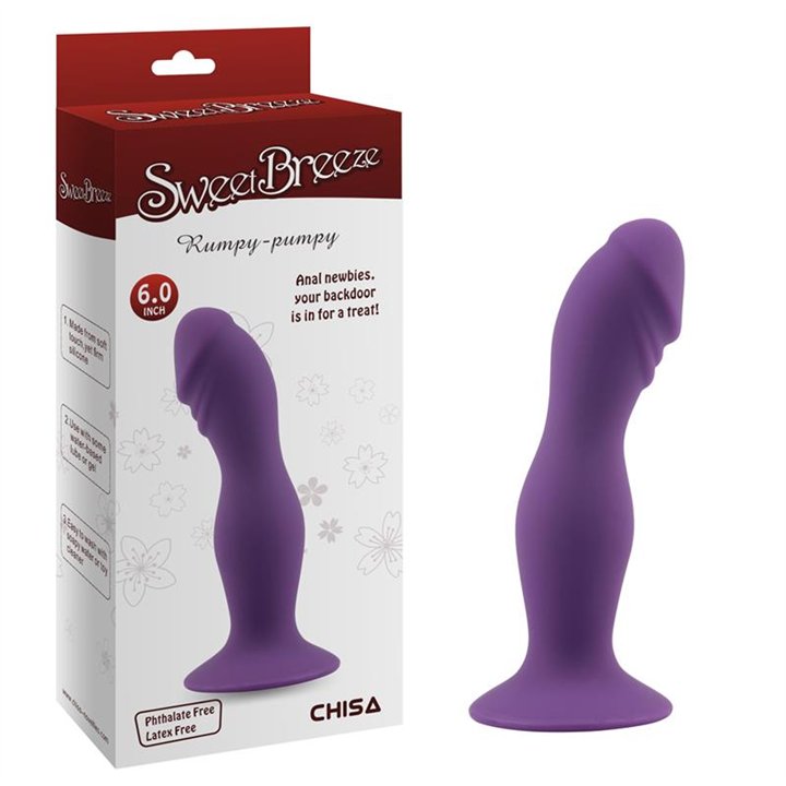 Dildo for Harness Rumpy Pumpy Purple - CN-544085369 - Teknashop Ltd