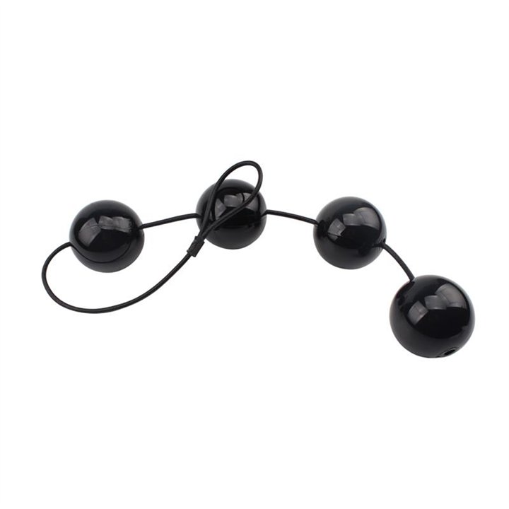 Anal and Vaginal Balls 65 x 6 cm Black - CN-333243125 - Teknashop Ltd