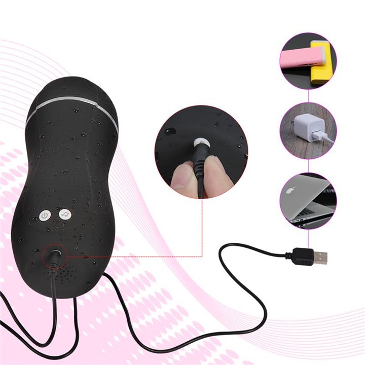 Vibrating Masturbator USB Tiny Man - SQ-MA70014 - Teknashop Ltd