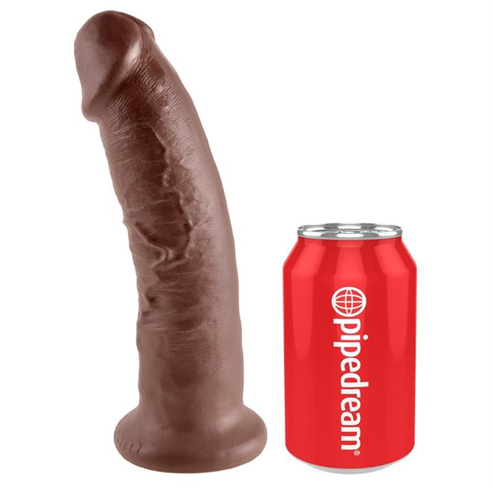 King Cock Dildo 9 - Brown - PD-5504-29 - Teknashop Ltd