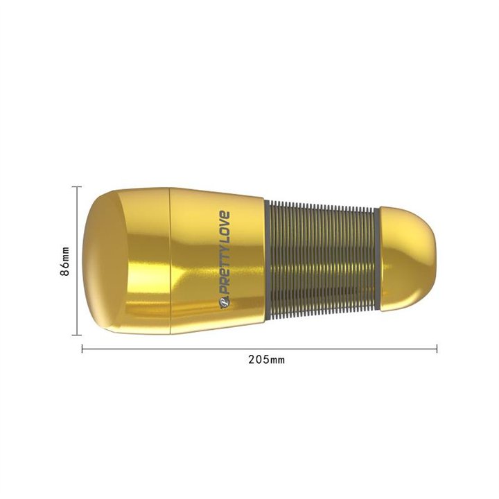 Masturbator Kitty Golden Vagina - BM-00900T49NNJ-3 - Teknashop Ltd