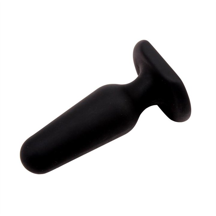 Butt Plug 7.5 x 2.5 cm Silicone Black - CN-491446012 - Teknashop Ltd