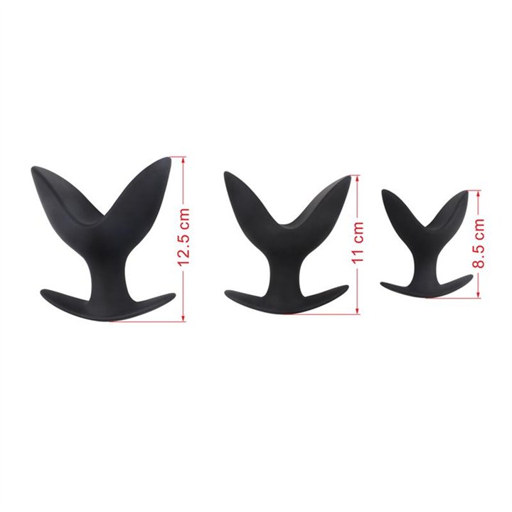 Pack 3 Gaping Anchor Silicone Black - CN-541431445 - Teknashop Ltd