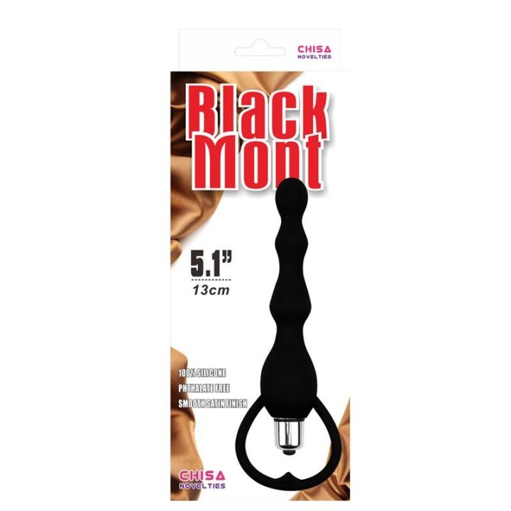 Anal Chain Tail Power Silicone Black - CN-331497945 - Teknashop Ltd