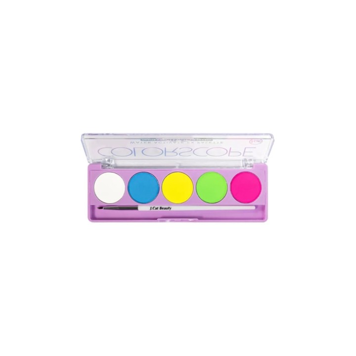 J.cat Beauty Jcat Sombra Paleta Colorscope Bright - unisex - Teknashop Ltd