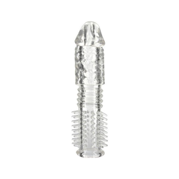 SEVEN CREATIONS - TEXTURED SILICONE PENIS COVER - D-225299 - Teknashop Ltd