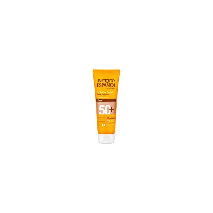 Instituto Español Sol Tubo Facial Color Spf50 75ml - unisex - Teknashop Ltd