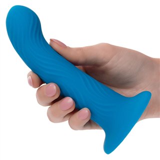 CALEXOTICS - WAVE RIDER RIPPLE ANAL PLUG BLUE - D-241442 - Teknashop Ltd