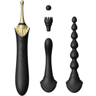 ZALO - BESS 2 CLITORAL MASSAGER BLACK - D-234651 - Teknashop Ltd