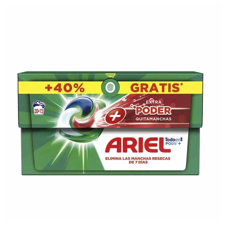 Ariel Pods Extra Stain Removal Power 3-in-1 Detergent 42 Capsules - unisex - Teknashop Ltd