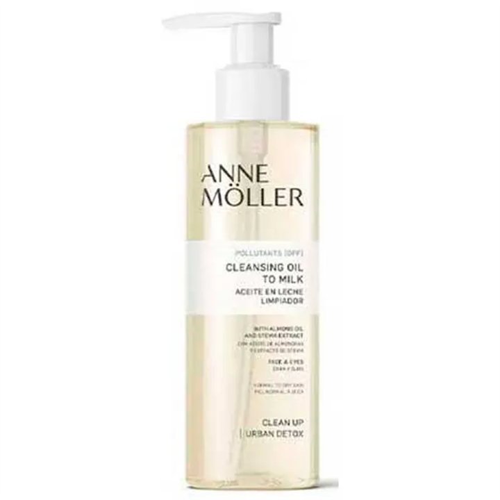 Anne Möller An Clean Up Cleansing Oil To Milk 200ml - unisex - Teknashop Ltd