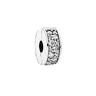 PANDORA Mod. CLEAR PAVÉ CLIP CHARM - WW.791817CZ - Teknashop Ltd