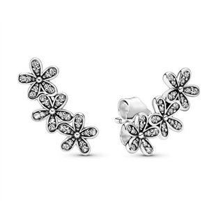 PANDORA JEWELRY Mod. SPARKLING DOUBLE HOOP EARRINGS - WW.290744CZ - Teknashop Ltd