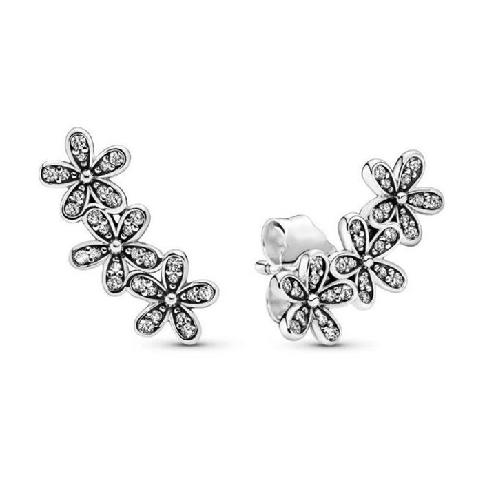 PANDORA JEWELRY Mod. SPARKLING DOUBLE HOOP EARRINGS - WW.290744CZ - Teknashop Ltd