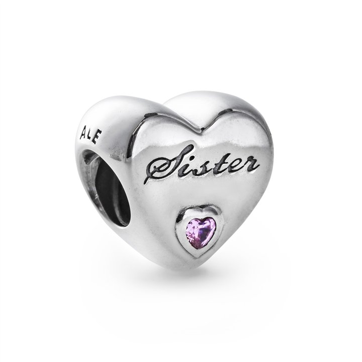 PANDORA Mod. SISTER'S LOVE CHARM - WW.791946PCZ - Teknashop Ltd