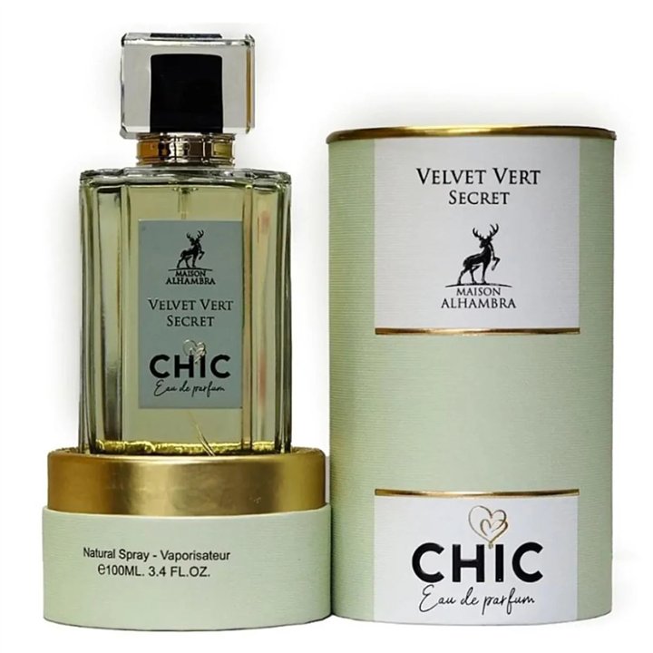 Maison Alhambra Velvet Vert Secret Chic Eau De Parfum Spray 100ml - unisex - Teknashop Ltd