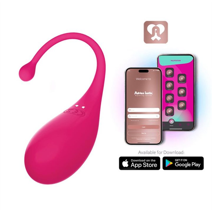 Vibrating Egg Palpitation with APP - AL-40791 - Teknashop Ltd