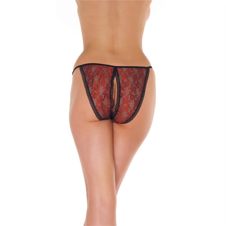 Open Brief Red One Size - R1220 - Teknashop Ltd