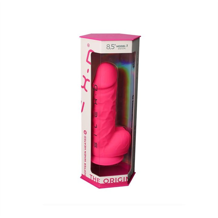 Dildo Dual Density Mod. 1 - 8.5 Pink - SD-220415 - Teknashop Ltd
