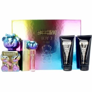 Moschino Toy 2 Pearl Eau De Parfum Spray 100ml Set 4 Pieces - man - Teknashop Ltd
