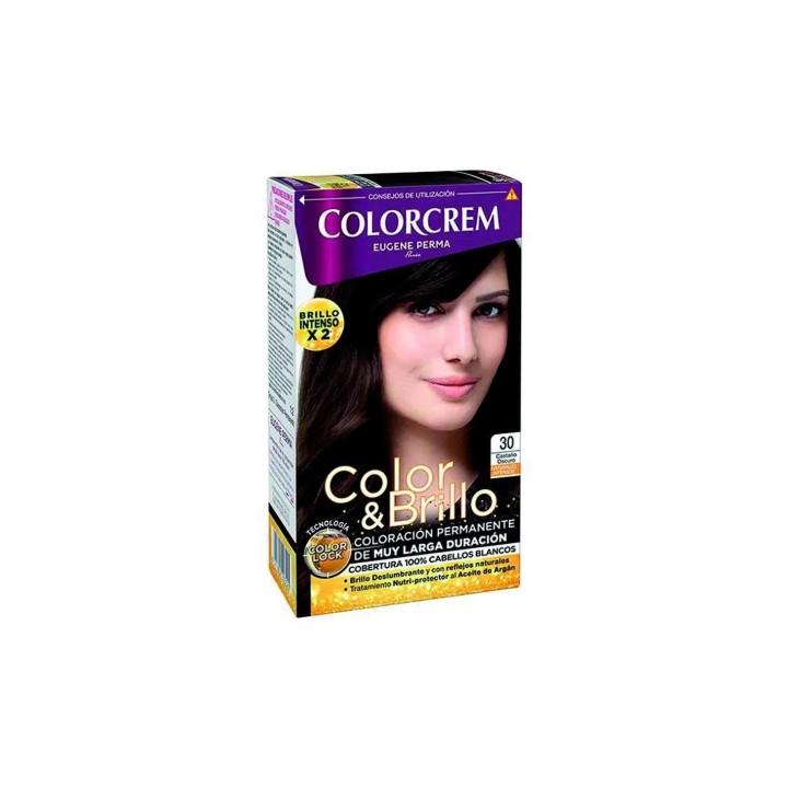 Naturtint Tinte Pelo Colorcrem 30 Casta?o Oscuro - unisex - Teknashop Ltd