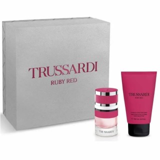 Trussardi Ruby Red Eau De Perfume Spray 60ml Set 2 Pieces - woman - Teknashop Ltd