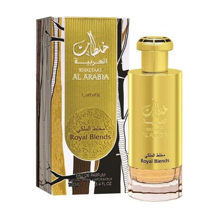 Lattafa Khaltaat Al Arabia Royal Blends Eau De Parfum 100ml Spray - unisex - Teknashop Ltd