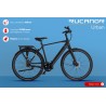 Urban 28 Inch 57 cm Men Hydraulic Disc Brake Matte black