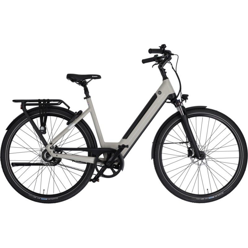 Urban Plus 28 Inch 53 cm Women Hydraulic Disc Brake Gray-brown