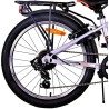 Cross 20 Inch 27 cm Boys 6SP Rim Brakes Silver/Black